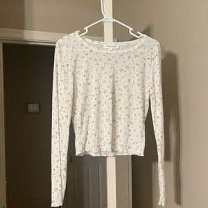 A cute pink rose blouse